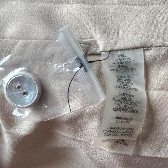 Vintage Karl Lagerfeld Linen Dress - Picture 7 of 7